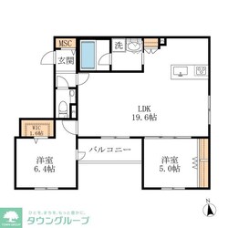 CRESTA神山の物件間取画像